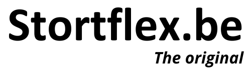 Stortflex logo zwart